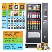 KOOLVending Small Compact Combo Vending Machine - Image 2